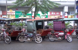 Tuk Tuks in Phnom Penh